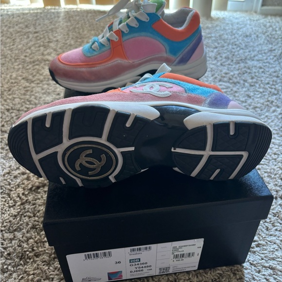 Chanel Multicolor Sneakers - Picture 2 of 8